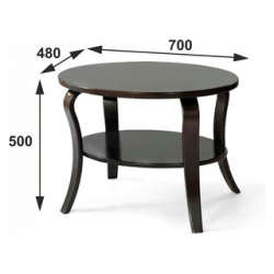 Стол журнальный Мебелик Аверно венге (SN000872) SN000872 Коллекция