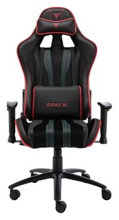 Кресло компьютерное игровое ZONE 51 Gravity black red Z51 GRV BR Тип обивочного