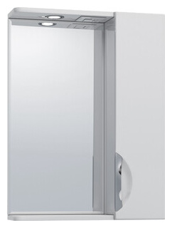 Зеркало шкаф VIGO Callao 2 500 правый  с подсветкой белый (2000000001951) 2000000001951