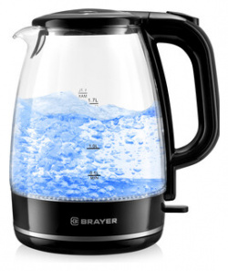 Чайник электрический BRAYER BR1030 Тип  Максимальная мощность 2200 Вт