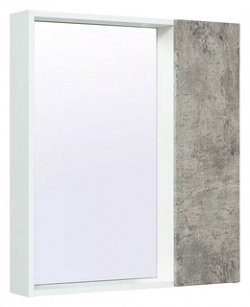 Зеркальный шкаф Runo Манхэттен 65х75 серый бетон (00 00001016) 00 00001016