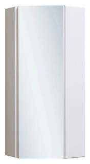 Зеркальный шкаф Runo Кредо 30 угловой  белый (00000001108) 00000001108