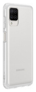 Чехол (клип кейс) Samsung для Galaxy A12 Soft Clear Cover прозрачный (EF QA125TTEGRU) EF QA125TTEGRU