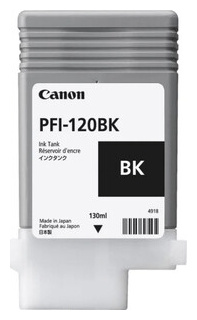 Картридж струйный Canon PFI 120 BK  черный (2885C001) 2885C001