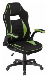 Компьютерное кресло Woodville Plast 1 green / black 11913