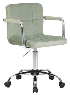 Офисное кресло для персонала Dobrin TERRY LM 9400 мятный велюр (MJ9 87) D0000000000000004893