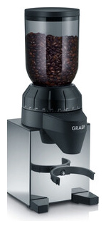 Кофемолка GRAEF CM 820 silber/schwarz Ean 4001627016487  Регулировка степени