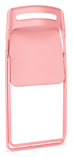 Пластиковый стул Woodville Fold складной pink 15484