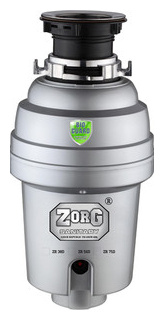 Измельчитель пищевых отходов ZorG Inox ZR 38 D Коллекция  Тип проточный
