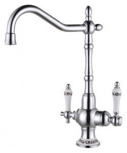 Смеситель для кухни ZorG Clean Water под фильтр  хром (ZR 336 YF 50) ZR 50 К