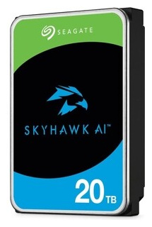 Жесткий диск Seagate SkyHawk AI ST20000VE002 20TB  3 5 7200 RPM SATA III 512e 256MB для систем видеонаблюдения 5"