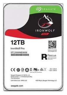 Жесткий диск Seagate IronWolf Pro ST12000NE0008  NAS 12TB 3 5 7200 256MB SATA III 512e 5''