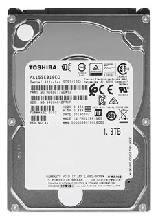 Жесткий диск Toshiba Enterprise Performance AL15SEB18EQ 1 8TB 2 5 10500 RPM 128MB SAS 512e 5"