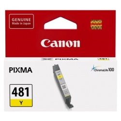 Картридж Canon CLI 481Y (желтый) мес