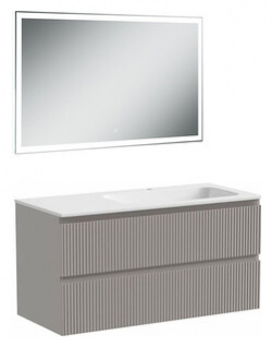 Мебель для ванной Sancos Snob T 100х45 правая  Doha Soft