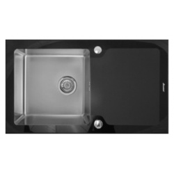 Кухонная мойка Seaman Eco Glass SMG 860B B Коллекция Lux  Материал