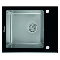 Кухонная мойка Seaman Eco Glass SMG 610B B Коллекция Lux  Материал