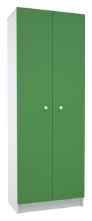 Шкаф МДК Феникс 2 х створчатый высокий Зеленый (СК2Ф З) СК2Ф З