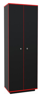 Шкаф 2х створчатый МДК Black Красный (BL  СК2К) BL СК2К