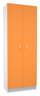 Шкаф МДК Феникс 2 х створчатый высокий Оранжевый (СК2Ф О) СК2Ф О