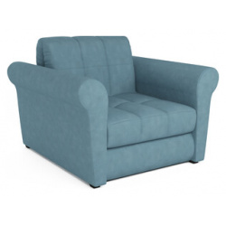 Кресло кровать Mebel Ars Гранд (голубой  Luna 089) M3 8 12 мес Размер спального