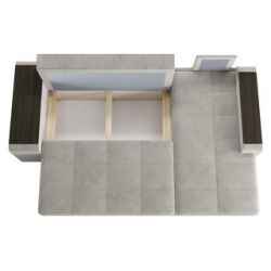 Диван кровать угловой Сильва Дубай СК модель 011 ультра дав (SLV102012) SLV102012
