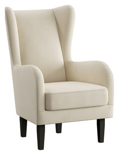 Кресло Сильва Шеффилд модель 020 ультра ивори (SLV101995) SLV101995