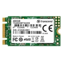Накопитель SSD Transcend SATA III 480Gb TS480GMTS420S M 2 2242 (TS480GMTS420S) Т