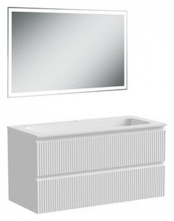 Мебель для ванной Sancos Snob R 100х45 Bianco 