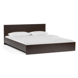 Двуспальная кровать Woodville Адайн 160х200 венге / 507385 Тип