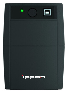 ИБП Ippon Back Basic 850S Euro black (линейно интерактивный  850VA 480W 3xEURO USB) (1373876) 1373876