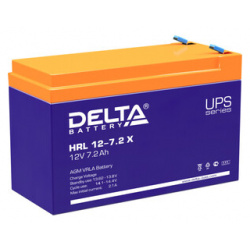 Батарея Delta 12V 7 2Ah (HRL 12 2 X) HRL X