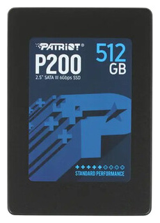 Накопитель PATRIOT SSD SATA III 512Gb P220S1TB25 P220 2 5 (P220S512G25) P220S512G25 5"