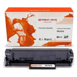 Картридж PRINT RITE TFH724BPU1J2 PR FX10 FX 10 black ((2000стр ) для Canon L100/L120/4140/MF4380dn/D420/D480) (PR FX10)