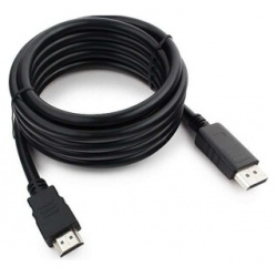 Кабель Gembird DisplayPort HDMI Gembird/Cablexpert CC DP 3M (3м  20M/19M черный экран пакет) (CC 3M)