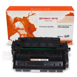 Картридж PRINT RITE TFHAPHBPU1J PR CE255X black ((12500стр ) для HP LJ P3015) (PR CE255X)