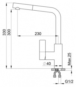 Кухонная мойка и смеситель Point Бату 45 с дозатором  светло бежевая (PN3008BG PN3102BG PN3201BG) PN3008BG + PN3201BG