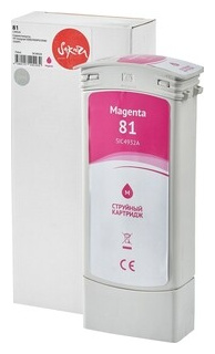 Картридж Sakura C4932A (№81 Magenta) для HP  пурпурный 750 мл SIC4932A