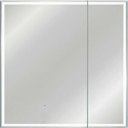Зеркало шкаф Style line Квартет 80х80 с подсветкой  сенсор (СС 00002375) 2000949237282