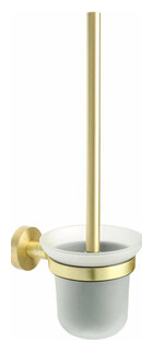 Ершик для унитаза Fixsen Comfort Gold золото сатин/стекло матовое (FX 87013) FX 87013
