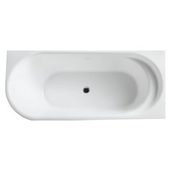 Акриловая ванна BelBagno 170x78 правая  слив перелив хром (BB410 1700 780 R) BB410 R