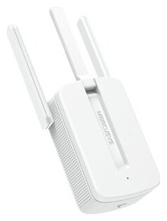 Повторитель беспроводного сигнала Mercusys MW300RE N300 Wi Fi белый (MW300RE)