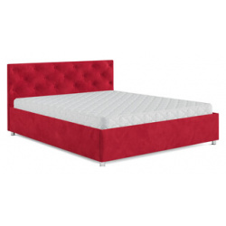 Кровать Mebel Ars Классик 160 см (кордрой красный) M1 12 16