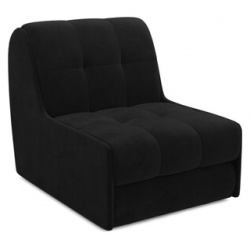 Кресло кровать Mebel Ars Барон №2 (велюр черный НВ 178 17) M3 10 9
