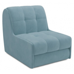 Кресло кровать Mebel Ars Барон №2 (голубой  luna 089) M3 10 12