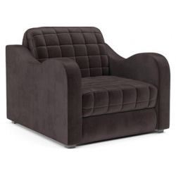 Кресло кровать Mebel Ars Барон №4 (бархат шоколадный STAR VELVET 60 COFFEE) M3 14 3