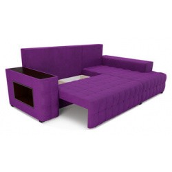 Угловой диван Mebel Ars Мадрид правый угол (фиолет) M4 20 18