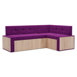 Кухонный диван Mebel Ars Таллин правый угол (фиолет) 190х83х120 см M11 3 18
