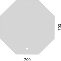 Зеркало Corozo Каре 70х70 V сенсор (SD 00000962) SD 00000962