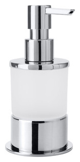 Дозатор для жидкого мыла Bemeta Omega стекло матовое (138109161) 138109161